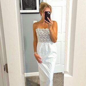 Vintage Lee Jordan New York Maxi Dress